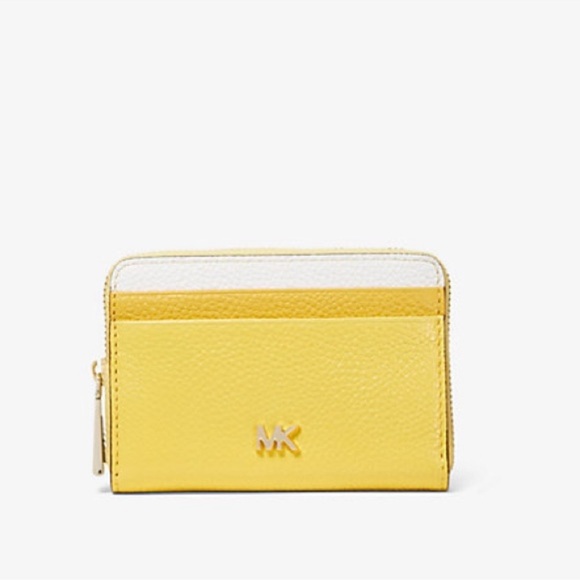 Michael Kors Yellow and White Wallet - Picture 1 of 5
